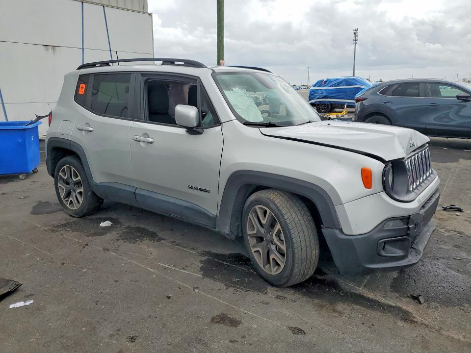 2018 Jeep VIN ZACCJABB8JPH83644 COPART salvage auction — FRONT END, Fl - Cert Of Title Slvg Rebuildable, sold $825 on 2026-07-13 (photo 4)