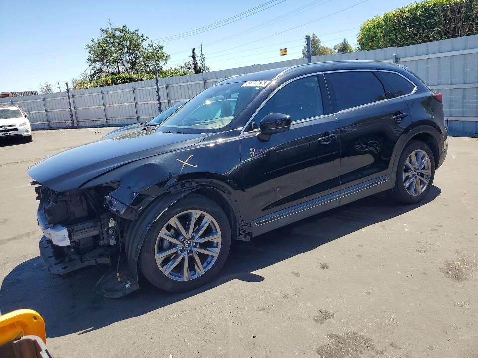 2021 Mazda Cx-9 VIN JM3TCBDY2M0540656 COPART salvage auction — FRONT END, Ca - Salvage Certificate, sold $200 on 2026-07-30 (photo 1)