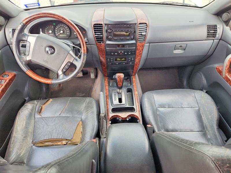 2003 Kia Sorento VIN KNDJD733235054933 COPART salvage auction — REAR END, TX - SALVAGE VEHICLE TITLE (P), sold $300 on 2026-07-09 (photo 8)