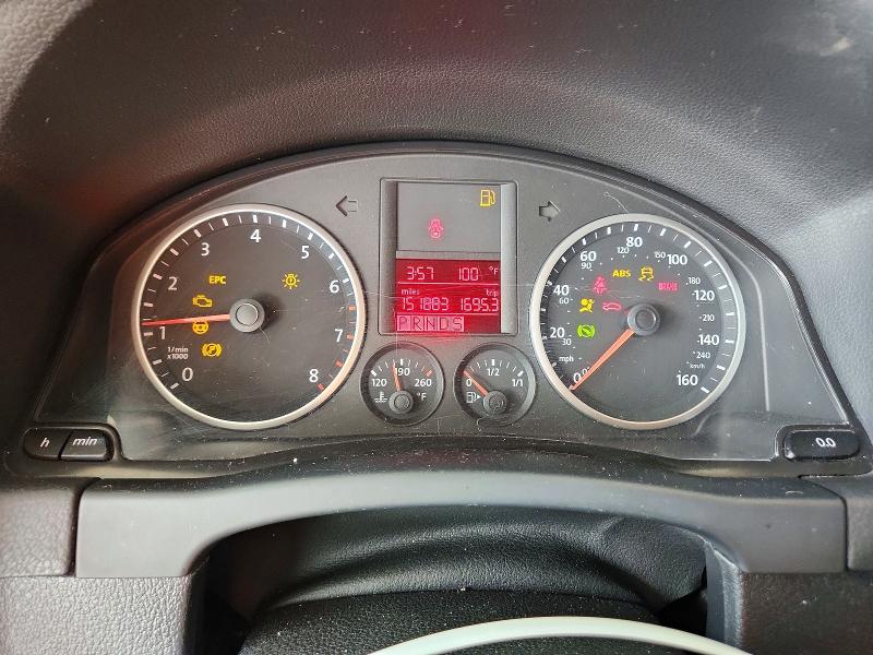 2009 Volkswagen Tiguan VIN WVGAV75N19W501214 COPART salvage auction — FRONT END, Fl - Cert Of Title Slvg Rebuildable, sold $475 on 2026-07-29 (photo 9)