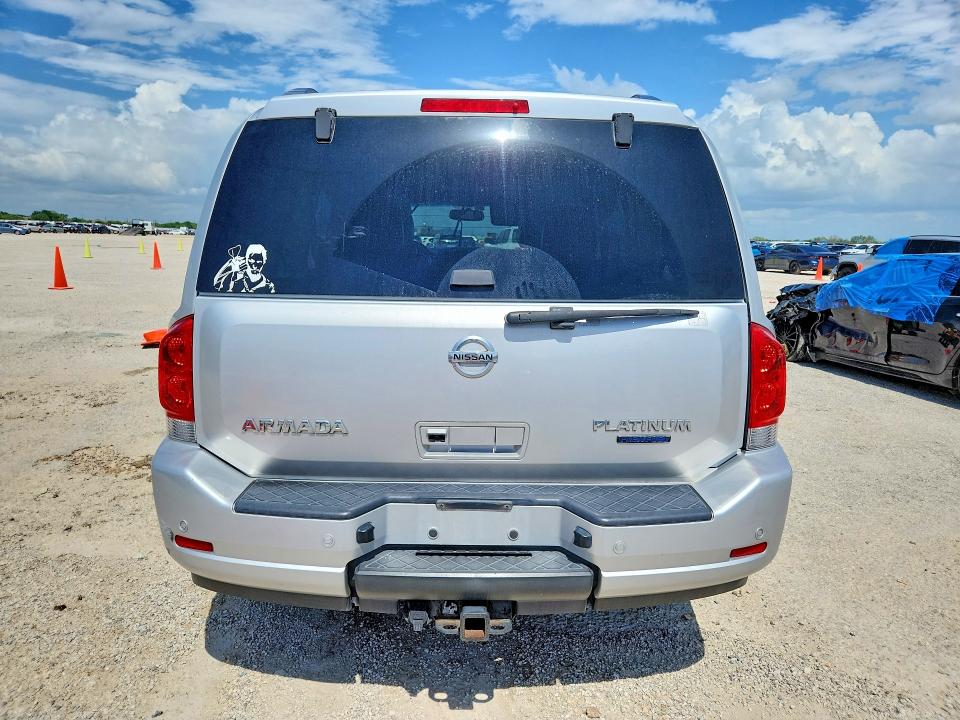 2015 Nissan Armada VIN 5N1BA0NF3FN612591 COPART salvage auction — SIDE, Tx - Salvage Vehicle Title, sold $1,100 on 2026-07-02 (photo 6)