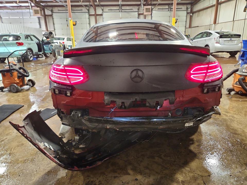 2017 Mercedes-benz C-klasse VIN WDDWJ4KB4HF362408 COPART salvage auction — FRONT END, Pa - Certificate Of Salvage, sold $7,400 on 2026-07-27 (photo 6)