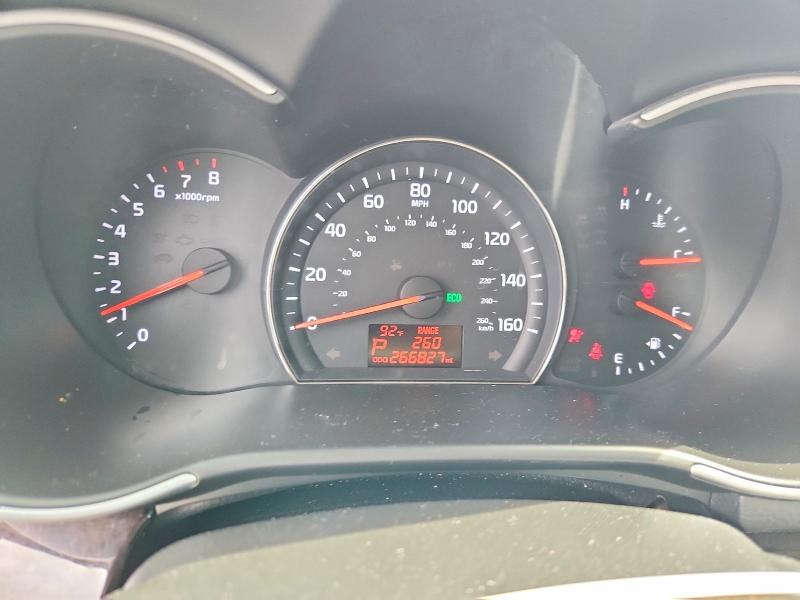 2014 Kia VIN 5XYKT3A65EG535959 COPART salvage auction — FRONT END, Ga - Cert Of Title-Salvage, sold $500 on 2026-07-07 (photo 9)