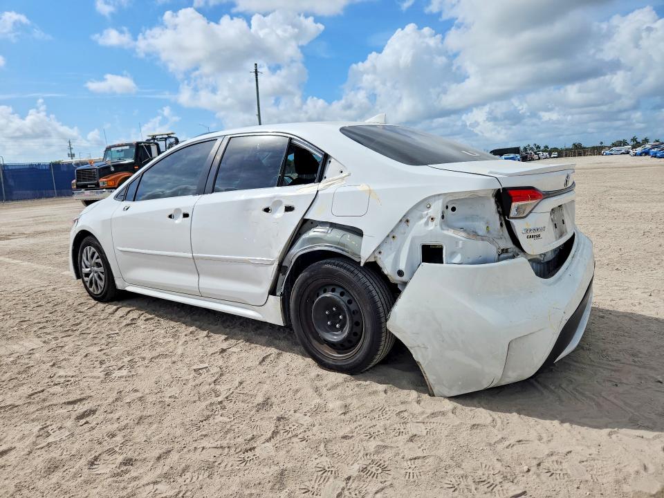2020 Toyota Corolla VIN JTDEPRAE4LJ028026 COPART salvage auction — REAR END, Fl - Certificate Of Destruction, sold $4,700 on 2026-07-08 (photo 2)