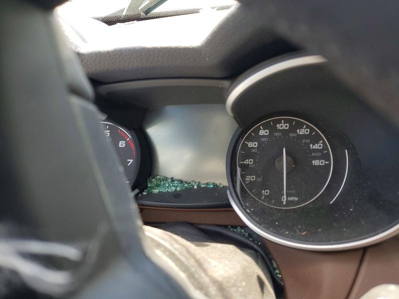 2021 Alfa romeo Stelvio VIN ZASPAKBNXM7D17448 COPART salvage auction — FRONT END, NC - SALVAGE CERTIFICATE OF TITLE, sold $300 on 2026-07-30 (photo 9)