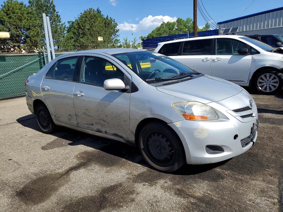 2008 Toyota Yaris VIN JTDBT923081211345 COPART salvage auction — SIDE, Co - Dis/Dlr/Exp Only Clean Title, sold $975 on 2026-07-07 (photo 4)