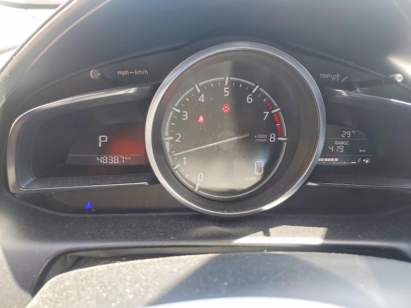 2018 Mazda Cx-3 VIN JM1DKFD76J0330412 COPART salvage auction — FRONT END, Qc - Gravement Accidente, sold $600 on 2026-07-21 (photo 9)