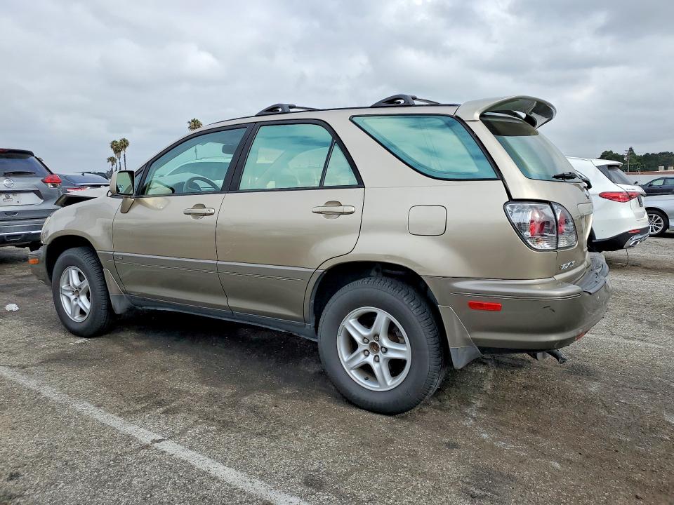 2001 Lexus Rx VIN JTJGF10U510112149 COPART salvage auction — FRONT END, Ca - Salvage Certificate, sold $700 on 2026-07-31 (photo 2)
