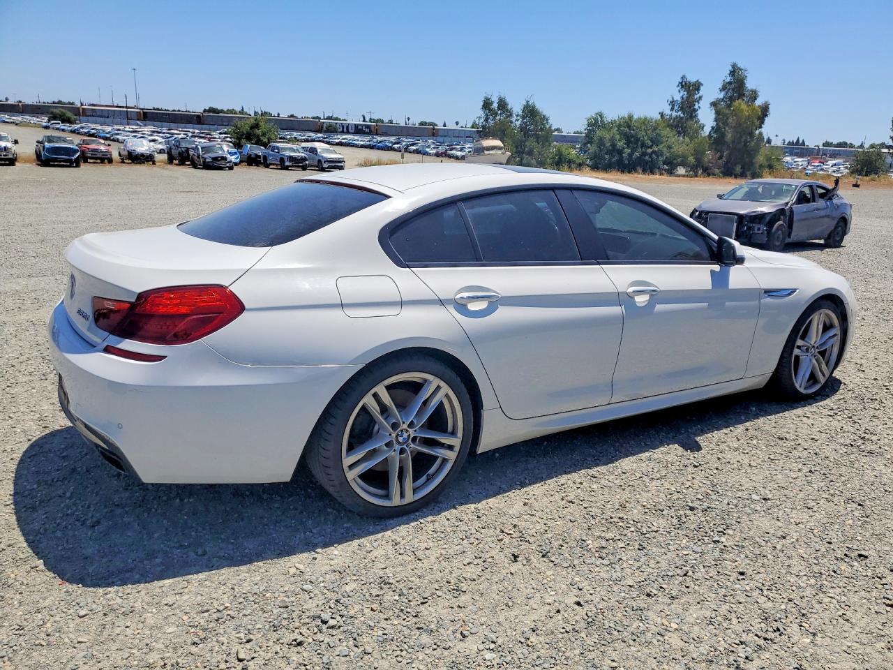 2017 BMW 6 Series VIN WBA6D4C52HD977865 COPART salvage auction — Mechanical, CA - DIS/DLR/EXP ONLY CLEAN TITLE, sold $3,550 on 2026-06-30 (photo 3)