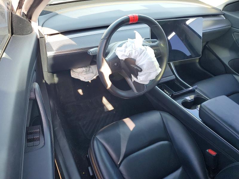 2020 Tesla Model 3 VIN 5YJ3E1EC8LF641202 COPART salvage auction — FRONT END, Ca - Salvage Certificate, sold $7,700 on 2026-07-30 (photo 8)