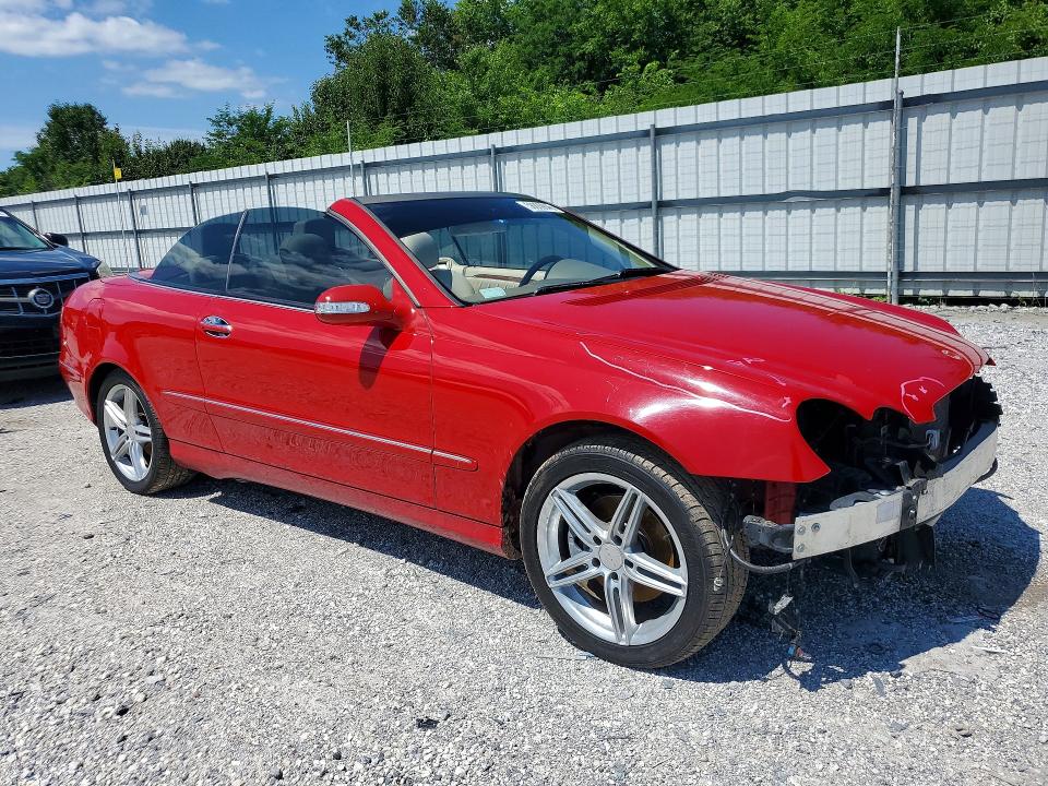 2006 Mercedes-benz Clk-klasse VIN WDBTK56F76T073176 COPART salvage auction — FRONT END, Ar - Cert Of Title-Salvage, sold $925 on 2026-07-22 (photo 4)