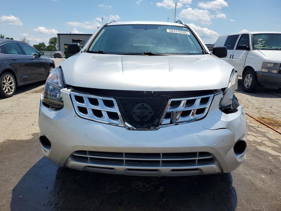 2015 Nissan Rogue VIN JN8AS5MT1FW658548 COPART salvage auction — FRONT END, Tn - Salvage Certificate, sold $550 on 2026-07-27 (photo 5)