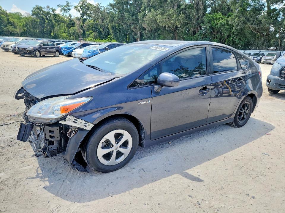 2015 Toyota Prius VIN JTDKN3DU3F0442174 COPART salvage auction — FRONT END, Fl - Cert Of Title Slvg Rebuildable, sold $725 on 2026-07-07 (photo 1)