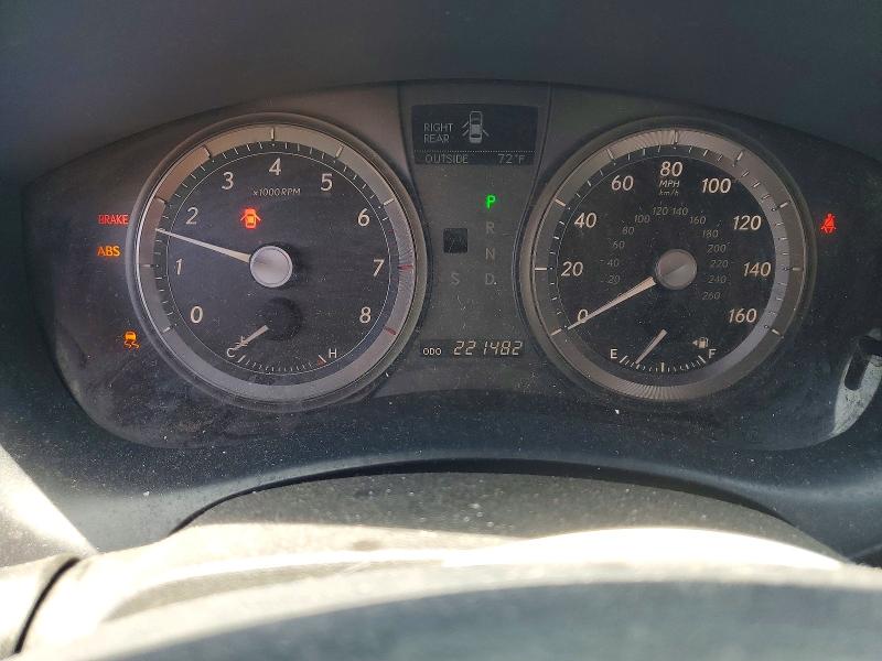 2009 Lexus Es 350 VIN JTHBJ46G392341409 COPART salvage auction — FRONT END, Ca - Dis/Dlr/Exp Clean W/Salv Hist, sold $650 on 2026-07-06 (photo 9)