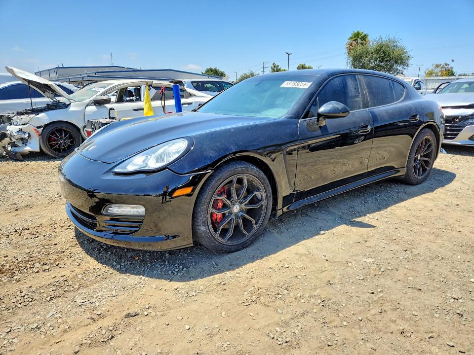 2012 Porsche Panamera VIN WP0AA2A7XCL072206 COPART salvage auction — FRONT END, Ca - Dis/Dlr/Exp Only Clean Title (P), sold $8,100 on 2026-07-17 (photo 1)