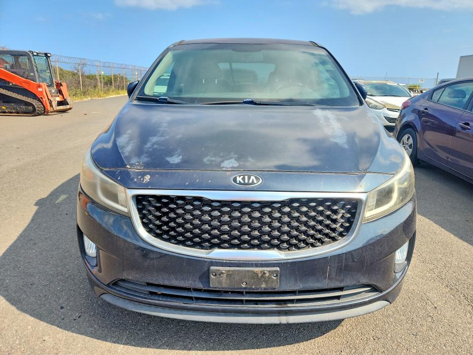 2016 Kia SEDONA VIN KNDMC5C12G6169762 COPART salvage auction — MECHANICAL, HI - CERTIFICATE OF TITLE (P), sold $750 on 2026-07-06 (photo 5)