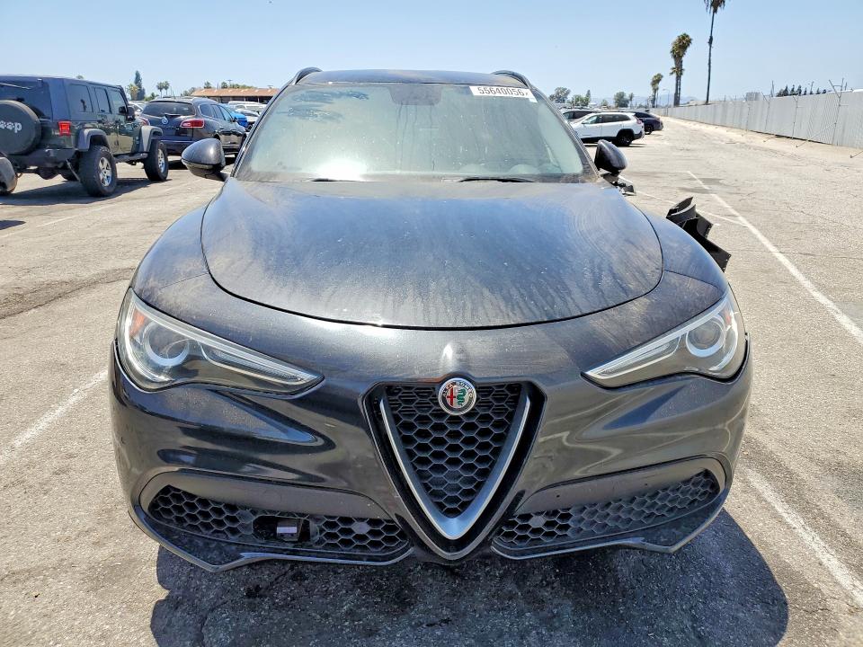 2019 Alfa romeo Stelvio VIN ZASPAKANXK7C41468 COPART salvage auction — REAR END, Ca - Salvage Certificate, sold $3,950 on 2026-07-24 (photo 5)
