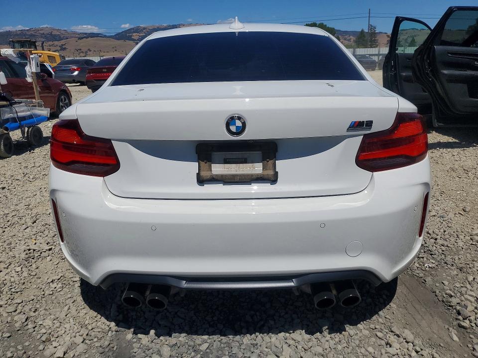 2021 BMW M2 VIN WBS2U7C07M7J69407 COPART salvage auction — UNDERCARRIAGE, CA - SALVAGE CERTIFICATE, sold $19,200 on 2026-07-28 (photo 6)