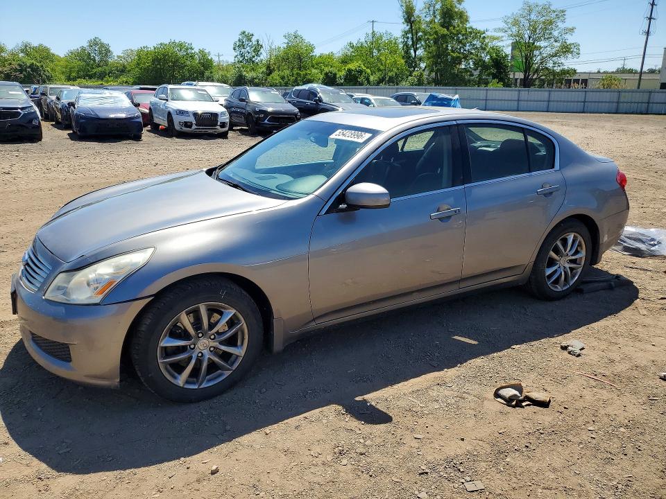 2008 Infiniti G35 VIN JNKBV61F98M263770 COPART salvage auction — FRONT END, Il - Salvage Certificate, sold $1,700 on 2026-07-08 (photo 1)