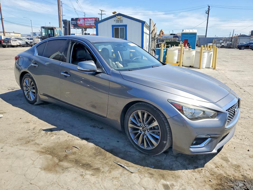 2020 Infiniti VIN JN1EV7AP9LM202072 COPART salvage auction — FRONT END, Ca - Salvage Certificate, sold $5,100 on 2026-07-30 (photo 4)