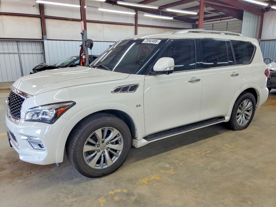 2016 Infiniti Qx80 VIN JN8AZ2NE4G9125894 COPART salvage auction — MECHANICAL, Nc - Dealer Only Clean Title (P), sold $1,100 on 2026-07-29 (photo 1)