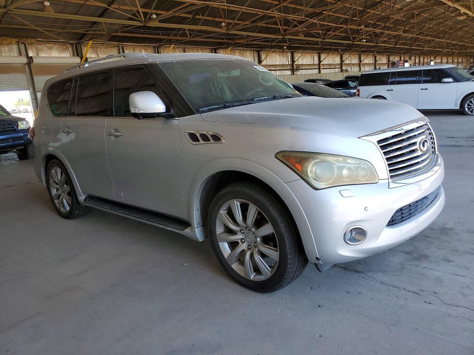 2013 Infiniti Qx56 VIN JN8AZ2NF1D9530325 COPART salvage auction — MINOR DENT/SCRATCHES, Mt - Certificate Of Title, sold $1,100 on 2026-07-29 (photo 4)