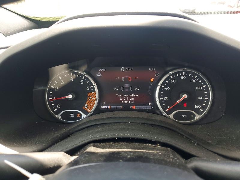 2023 Jeep Renegade VIN ZACNJDE11PPP11221 COPART salvage auction — HAIL, Oh - Cert Of Title-Salvage, sold $8,300 on 2026-08-13 (photo 9)