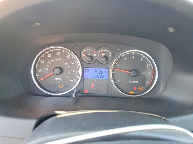 2007 Hyundai Tiburon VIN KMHHM66DX7U248100 COPART salvage auction — FRONT END, Il - Salvage Certificate, sold $325 on 2026-07-29 (photo 9)