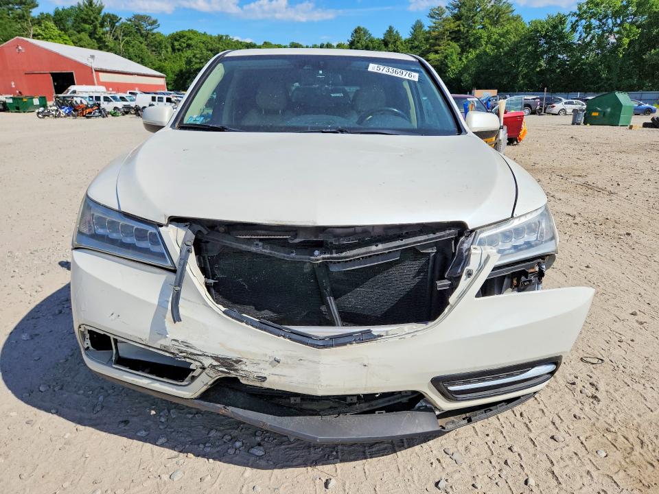 2015 Acura VIN 5FRYD4H49FB005874 COPART salvage auction — FRONT END, Ma - Cert Of Title-Reconstrctd Coll, sold $1,500 on 2026-07-06 (photo 5)