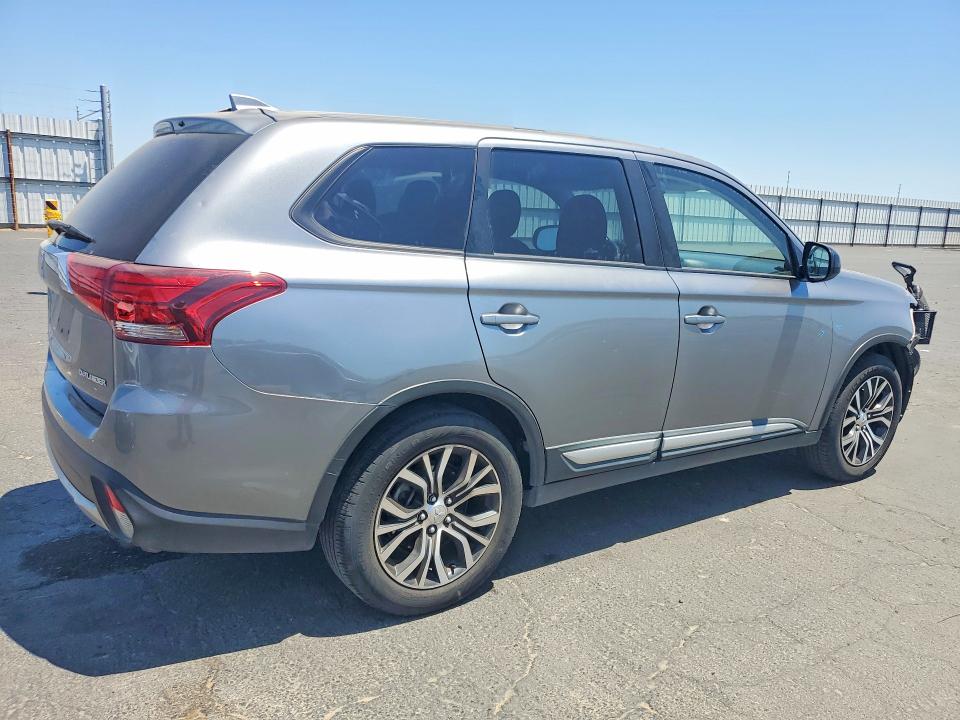 2018 Mitsubishi Outlander VIN JA4AD2A34JZ054616 COPART salvage auction — FRONT END, Ca - Salvage Certificate, sold $2,000 on 2026-07-20 (photo 3)