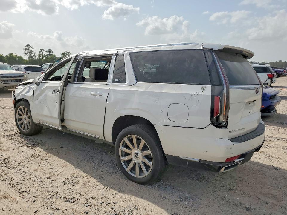 2022 Cadillac Escalade VIN 1GYS4MKL7NR176102 COPART salvage auction — ROLLOVER, Pa - Certificate Of Salvage, sold $17,400 on 2026-07-24 (photo 2)