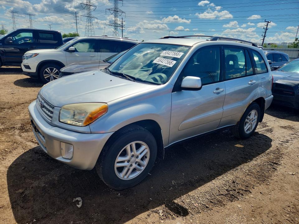 2001 Toyota Rav4 VIN JTEHH20V710102394 COPART salvage auction — REAR END, Il - Cert Of Title-Rebuilt, sold $375 on 2026-07-21 (photo 1)