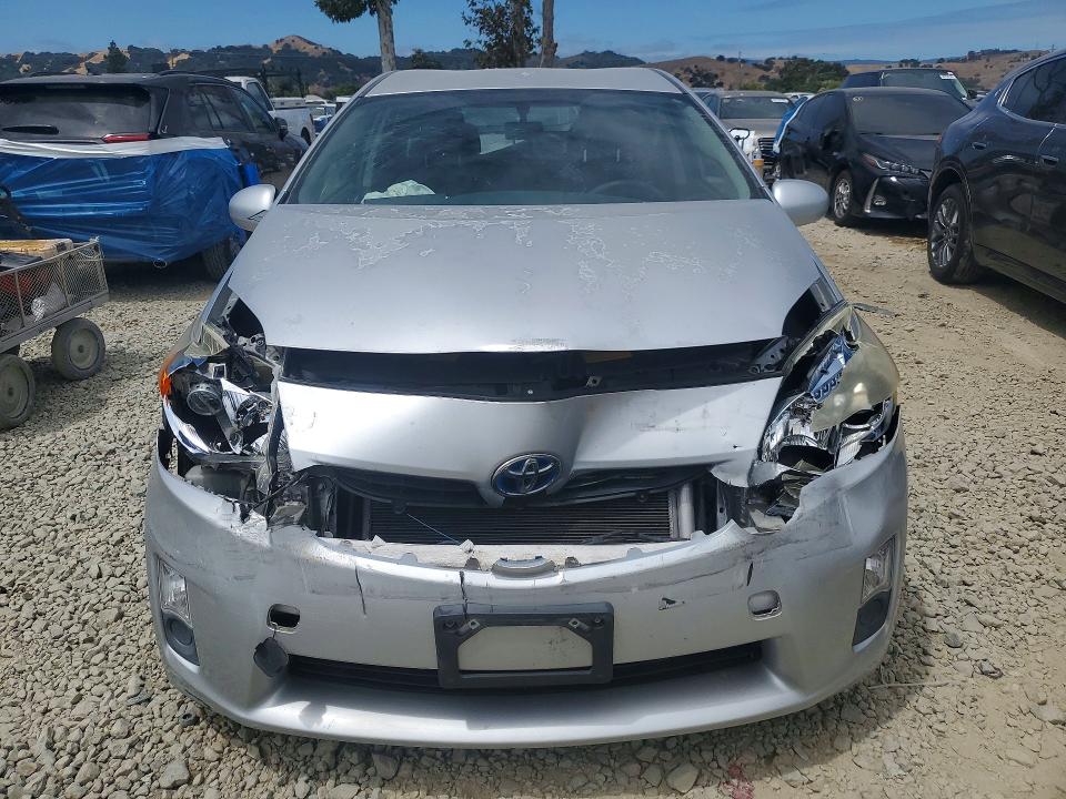 2010 Toyota Prius VIN JTDKN3DUXA0153625 COPART salvage auction — FRONT END, Ca - Salvage Certificate, sold $2,650 on 2026-07-09 (photo 5)