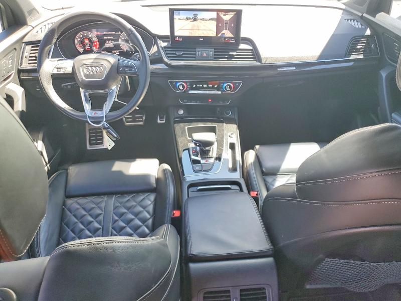 2021 Audi Sq5 VIN WA124AFY3M2083217 COPART salvage auction — SIDE, CA - SALVAGE CERTIFICATE, sold $17,000 on 2026-07-28 (photo 8)