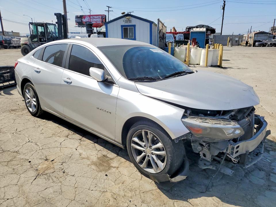 2018 Chevrolet Malibu VIN 1G1ZD5ST4JF155612 COPART salvage auction — FRONT END, Ca - Salvage Certificate, sold $225 on 2026-07-30 (photo 4)