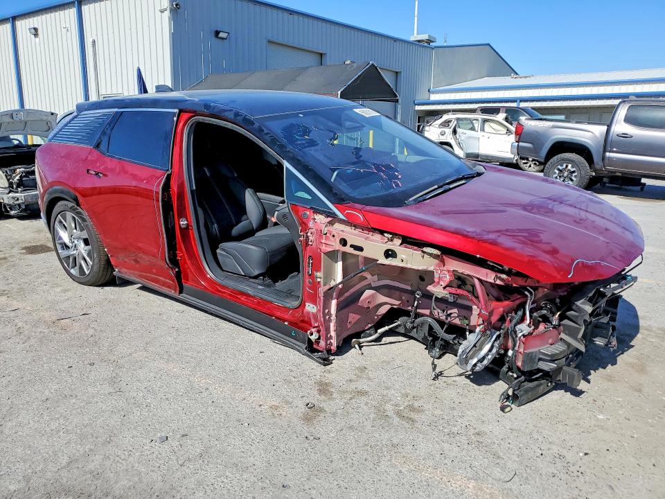 2025 Cadillac Optiq VIN 3GYK3BMR4SS265501 COPART salvage auction — FRONT END, Nv - Salvage Title, sold $10,300 on 2026-07-14 (photo 4)