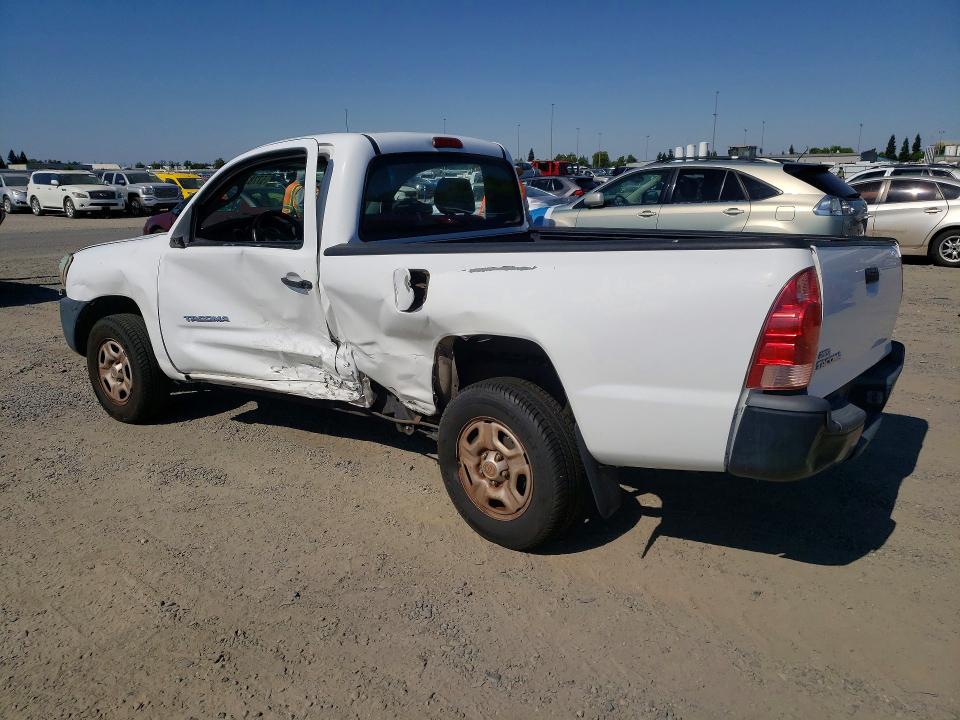 2005 Toyota Tacoma VIN 5TENX22N65Z032965 COPART salvage auction — ALL OVER, CA - SALVAGE CERTIFICATE, sold $2,650 on 2026-07-14 (photo 2)