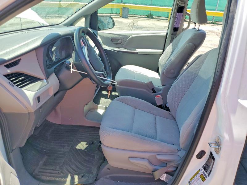 2020 Toyota Sienna VIN 5TDZZ3DC2LS058843 COPART salvage auction — FRONT END, Co - Public - Salvage Title, sold $7,800 on 2026-07-07 (photo 7)