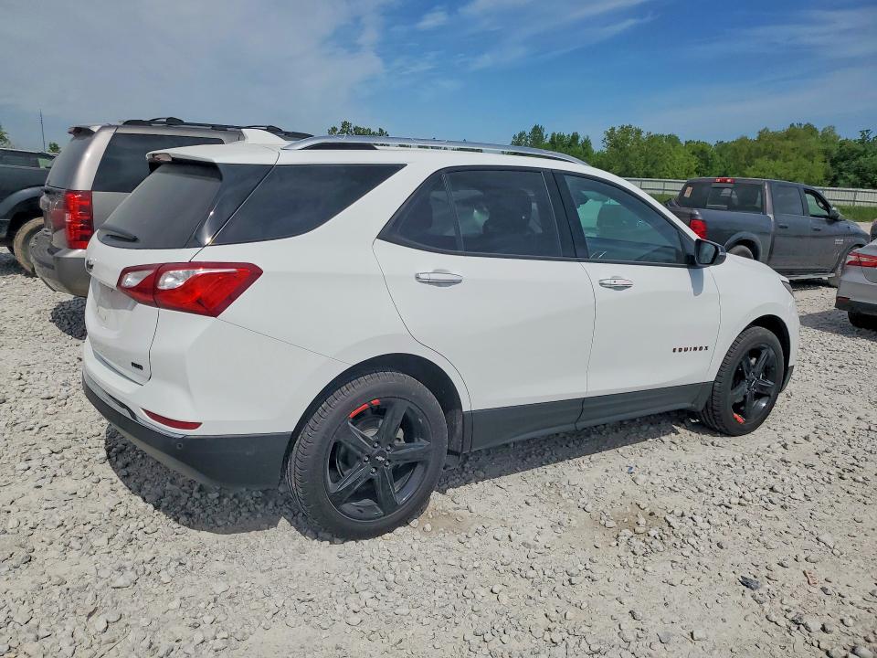 2020 Chevrolet Equinox VIN 2GNAXXEV2L6168612 COPART salvage auction — FRONT END, Mi - Certificate Of Title, sold $7,400 on 2026-07-02 (photo 3)