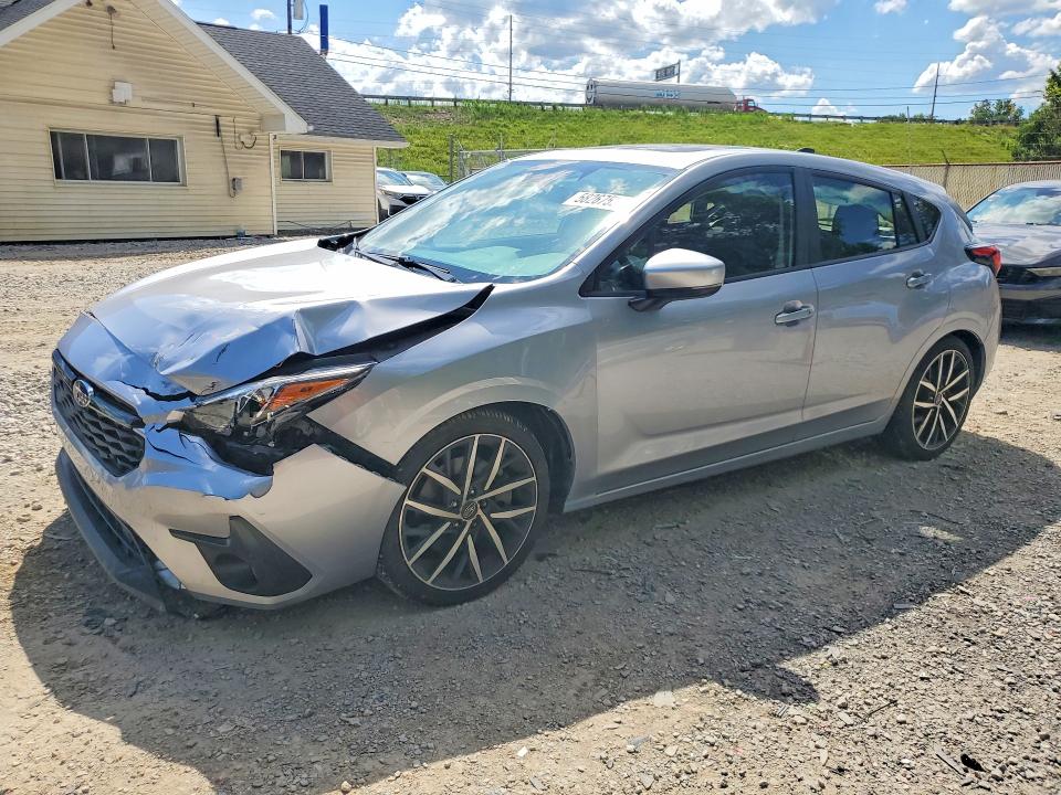 2024 Subaru Impreza VIN JF1GUAFC9R8899052 COPART salvage auction — FRONT END, Oh - Cert Of Title-Salvage, sold $3,350 on 2026-07-15 (photo 1)