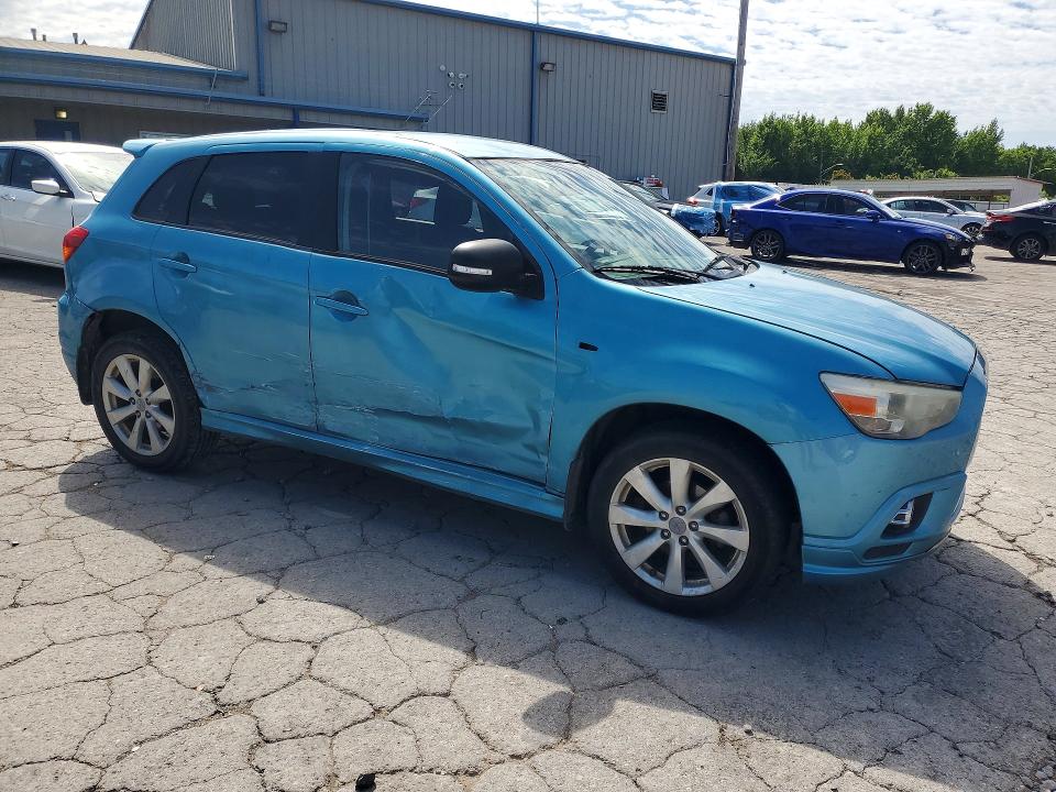 2012 Mitsubishi Outlander VIN JA4AP4AU0CZ004682 COPART salvage auction — SIDE, Ar - Cert Of Title-Salvage, sold $125 on 2026-07-21 (photo 4)
