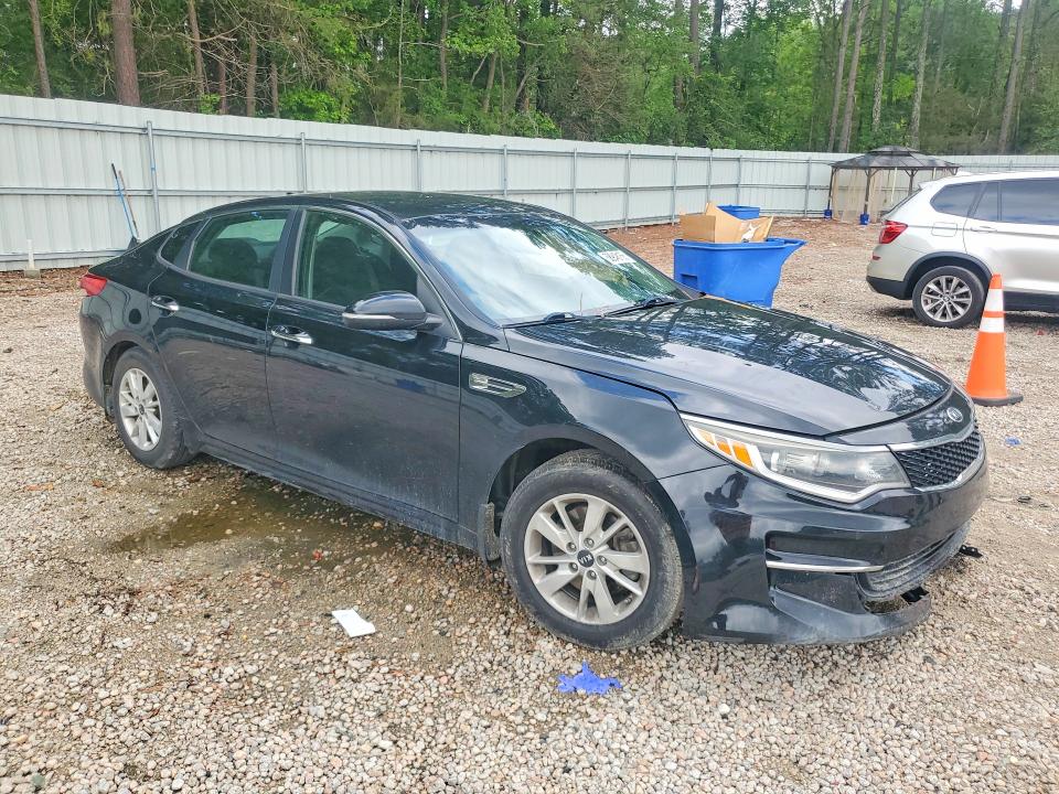 2016 Kia Optima VIN 5XXGT4L39GG066493 COPART salvage auction — FRONT END, Nc - Salvage Certificate Of Title, sold $475 on 2026-07-31 (photo 4)