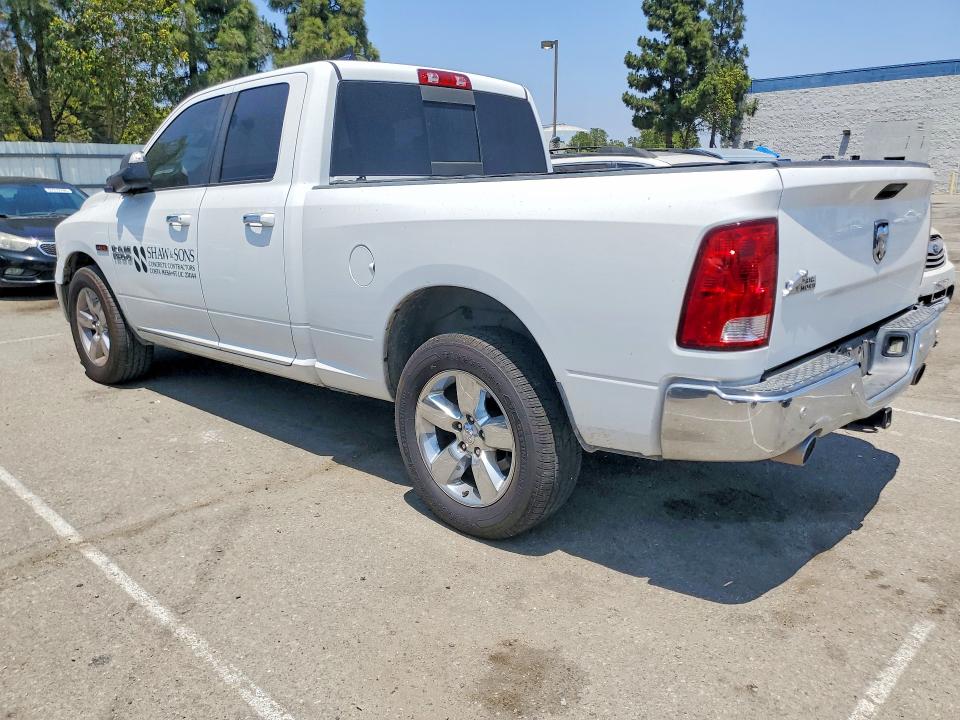 2018 Ram 1500 VIN 1C6RR6GM3JS229665 COPART salvage auction — MINOR DENT/SCRATCHES, Ca - Dis/Dlr/Exp Only Clean Title, sold $3,450 on 2026-07-09 (photo 2)