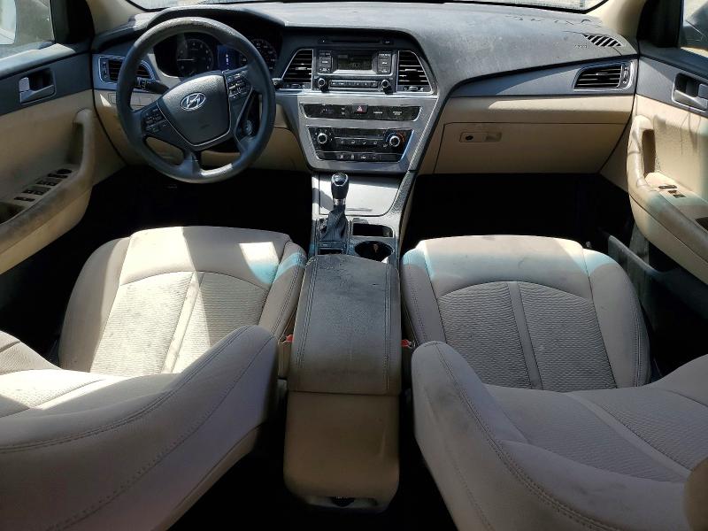 2017 Hyundai Sonata VIN 5NPE24AF2HH591652 COPART salvage auction — MINOR DENT/SCRATCHES, Ca - Salvage Certificate, sold $1,450 on 2026-07-02 (photo 8)