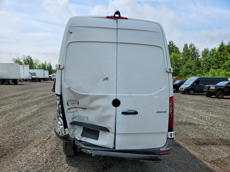 2022 Mercedes-benz Sprinter VIN W1Y4EBHY4NT086696 COPART salvage auction — REAR END, Ny - Mv-907A Salvage Certificate, sold $350 on 2026-07-29 (photo 6)