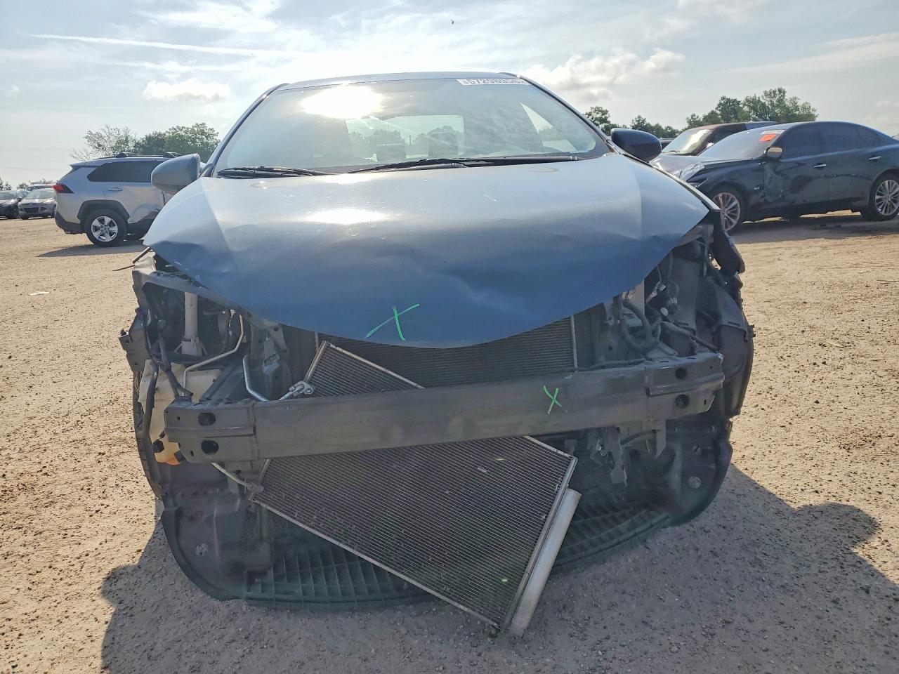 2015 Toyota Corolla VIN 2T1BURHE4FC310880 COPART salvage auction — Front End, AL - CERT OF TITLE-SALVAGE TITLE, sold $1,550 on 2026-07-09 (photo 5)