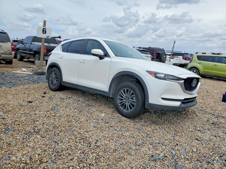 2021 Mazda Cx-5 VIN JM3KFBCM5M1338180 COPART salvage auction — REAR END, TX - SALVAGE VEHICLE TITLE, sold $100 on 2026-07-21 (photo 4)