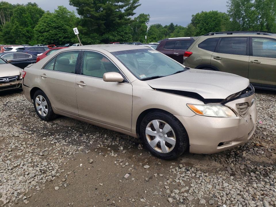 2007 Toyota Camry VIN 4T1BE46K37U715976 COPART salvage auction — FRONT END, Ma - Cert Of Title-Reconstrctd Coll, sold $700 on 2026-07-02 (photo 4)