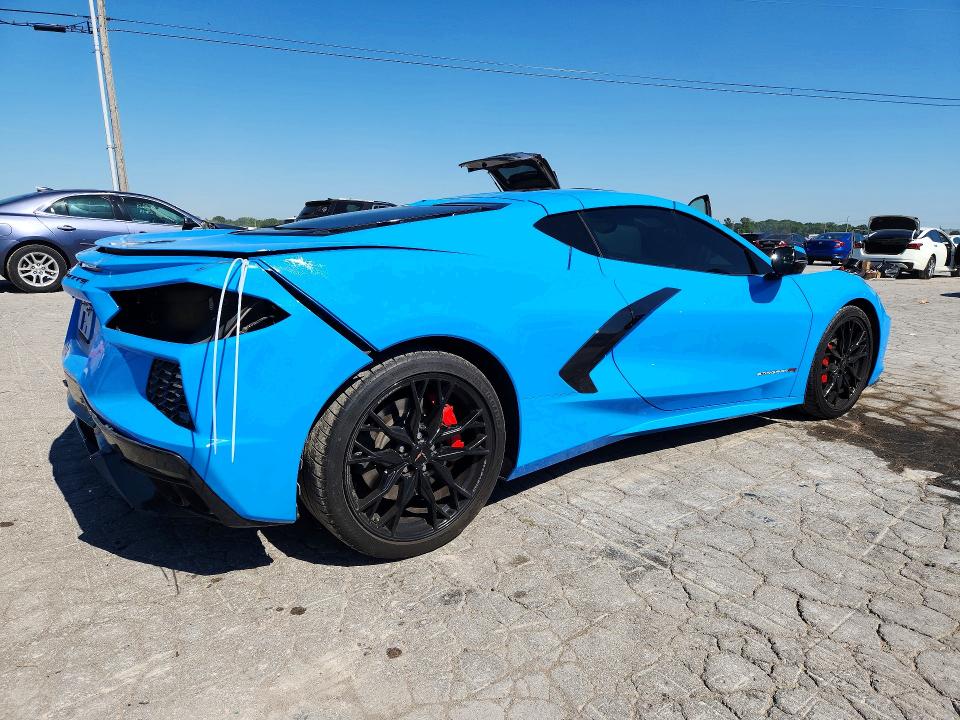 2023 Chevrolet Corvette VIN 1G1YC2D45P5110759 COPART salvage auction — REAR END, TN - SALVAGE CERTIFICATE, sold $54,000 on 2026-07-29 (photo 3)