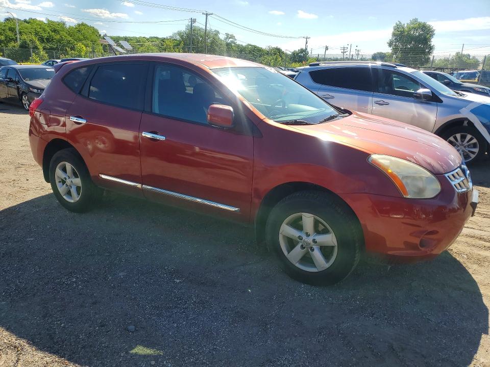 2013 Nissan Rogue VIN JN8AS5MV5DW645705 COPART salvage auction — MINOR DENT/SCRATCHES, Md - Certificate Of Title, sold $775 on 2026-07-02 (photo 4)